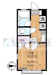 ワセダエノキハウスII【1階】の間取り