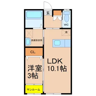 NILS【2階】の間取り