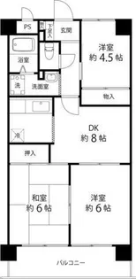 T’s garden蕨II【3階】の間取り