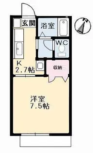 サンライズ21【1階】の間取り