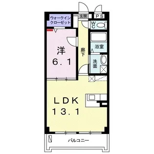コムスト・Y【4階】の間取り