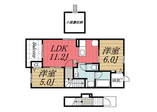 アークヒルズ G【2階】の間取り