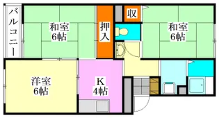 リーベンハイム【3階】の間取り