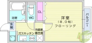 Kハウス【1階】の間取り