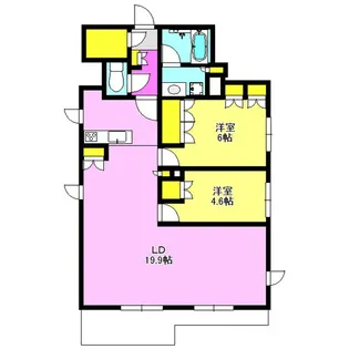 ポレスター高崎ザ・ステーションイースト 1103【11階】の間取り