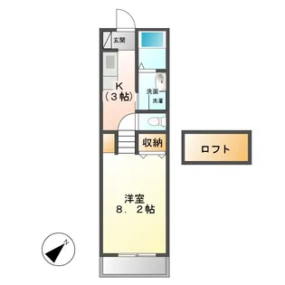 トップハウス明神II【1階】の間取り