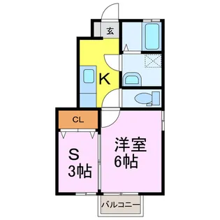 クワトロ【1階】の間取り