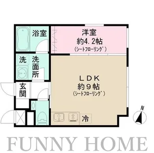 ベラ・カーサ大岡山【4階】の間取り