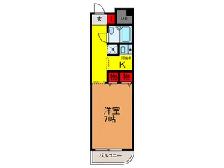 エトワール大日【6階】の間取り