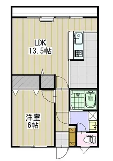 熊谷マンション【3階】の間取り