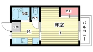 ニッポーハウス(ラ・ルーチェ)【2階】の間取り