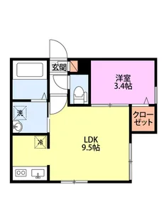 La Recolte【1階】の間取り