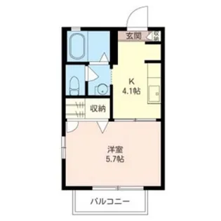 K’sアニューの間取り