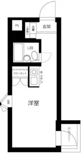 マリオン高円寺【2階】の間取り