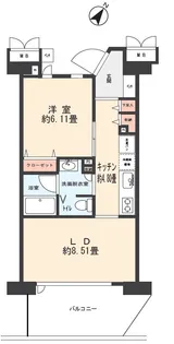 ビバース日進町【7階】の間取り