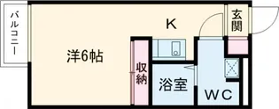 アドヴァンス永井【2階】の間取り