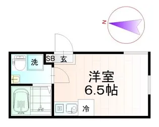 SOLASIA residence日暮里【5階】の間取り