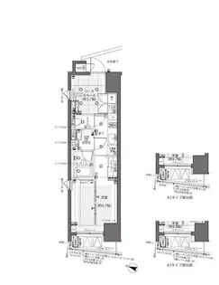 ZOOM都庁前【4階】の間取り