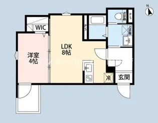 THE BASE 高座渋谷【3階】の間取り