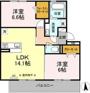 ルミエールSK【3階】の間取り