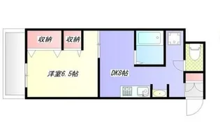 行平ビル【2階】の間取り