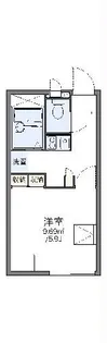レオパレスシロヤシキ【2階】の間取り