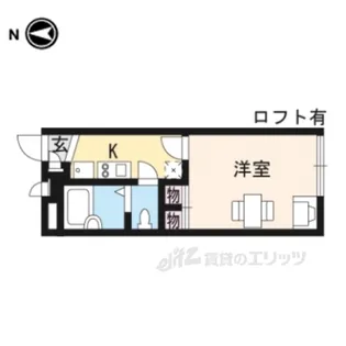 レオパレス夢心地【1階】の間取り