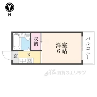 プレアール大峰元町【5階】の間取り