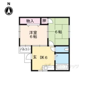 白崎ハイツ【1階】の間取り