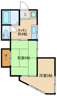 ファミール金森【2階】の間取り