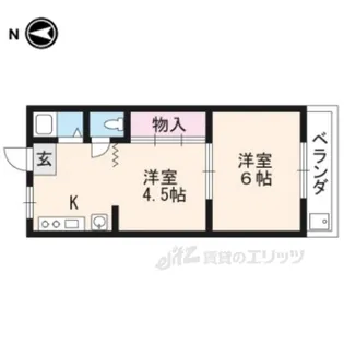 コーポ高橋【3階】の間取り