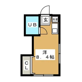 メゾンスリジエール【2階】の間取り