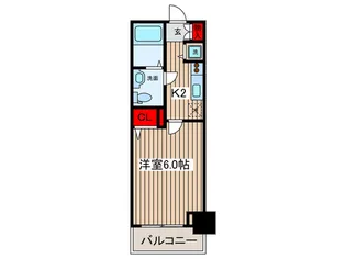 モ-ニングサイド銀座【3階】の間取り