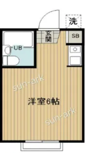 メゾン上ノ原【2階】の間取り