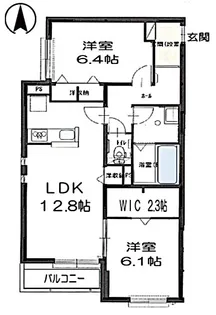 サザンハイツ元町【3階】の間取り