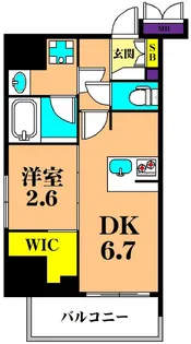シーフォルム大井町II【3階】の間取り