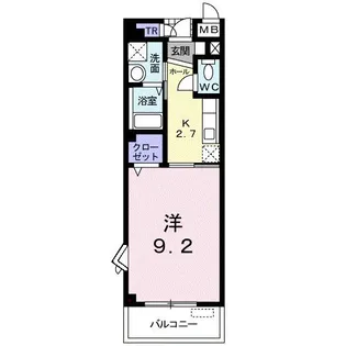 フォレスト フィールド【2階】の間取り