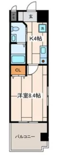SHELL MIYAKO I【4階】の間取り
