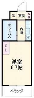 グレース岩塚【3階】の間取り