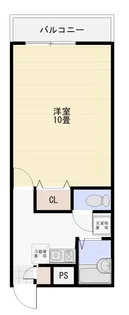 アムール長坂弐番館【2階】の間取り