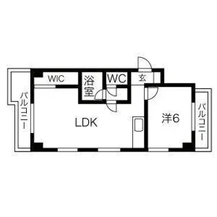 第七加藤ビル【4階】の間取り