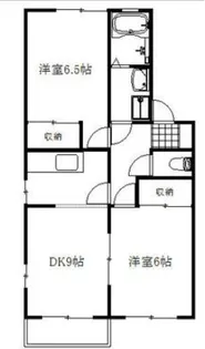 コーポ藤V【1階】の間取り