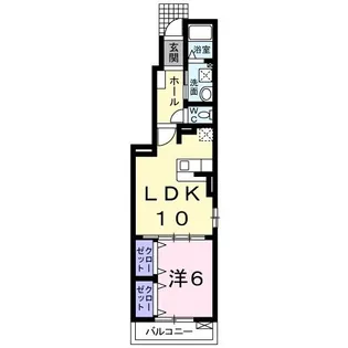 スターオアシス【1階】の間取り