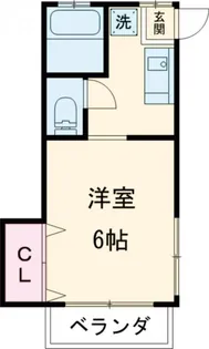 カナイハイツ【2階】の間取り