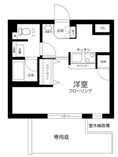 カリーノ池袋【1階】の間取り