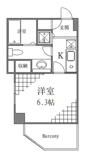 リヴァージュ浅草橋【3階】の間取り