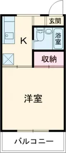 メゾン有村【2階】の間取り
