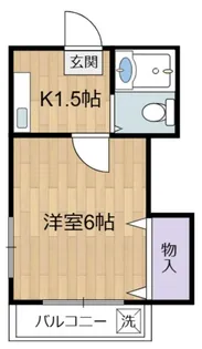 メゾンエトワーレ【3階】の間取り