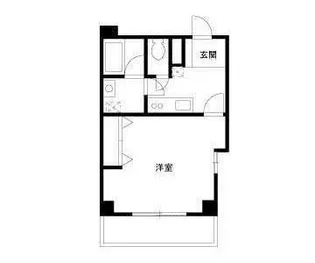 ラ・グラシューズ【4階】の間取り