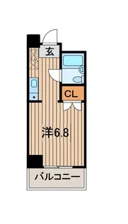 プライムシティ南浦和【2階】の間取り